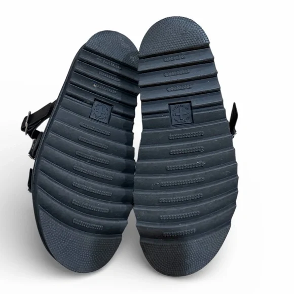 Dr. Martens Black Leather Sandals - Picture 5 of 7